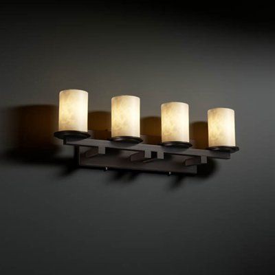Clouds Dakota Bath Bar by Justice Design Group - Starlight Lighting USA and Canada